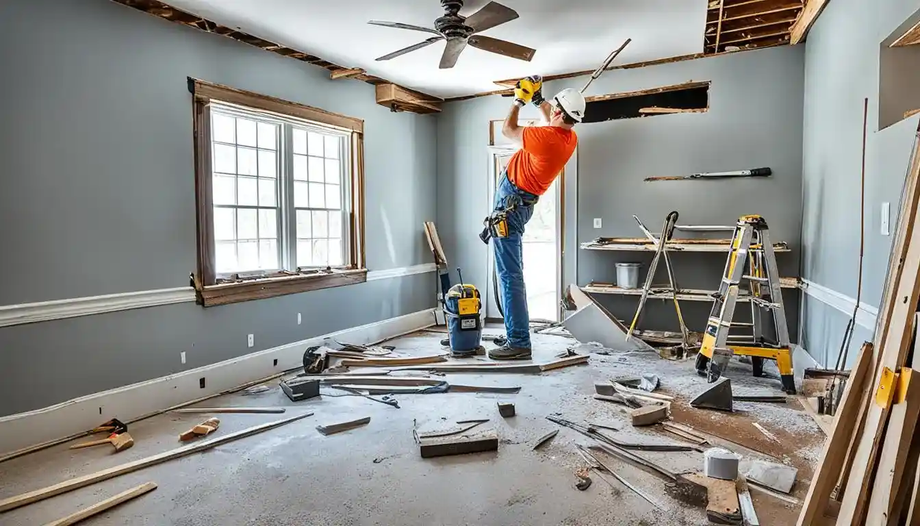 Estimating costs for home remodel and construction project scheduling