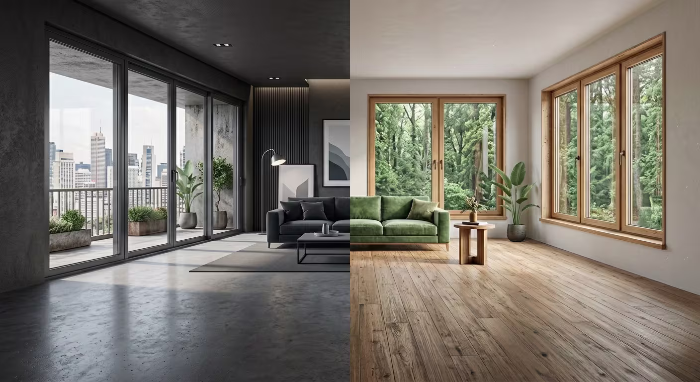 Aluminum vs wood windows comparison for modern homes in 2026