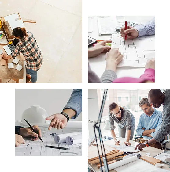Home design consultation services helping homeowners plan finishes and layouts